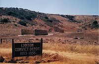 Lynton convict depot - south of the park