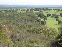 View from Yandin lookout (5 km south of Ampol Roadhouse)