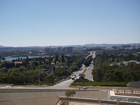 view from the roof of the Parliament House