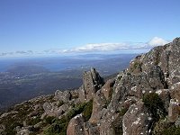 View to the South: Kingston and Bruny Island