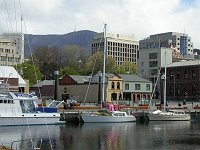 Constitution Dock and Mt.Wellington