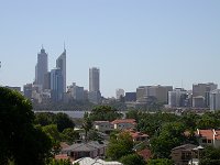 Perth city - mid-day