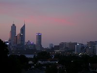 Perth city - sunset