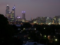 Perth city - sunset